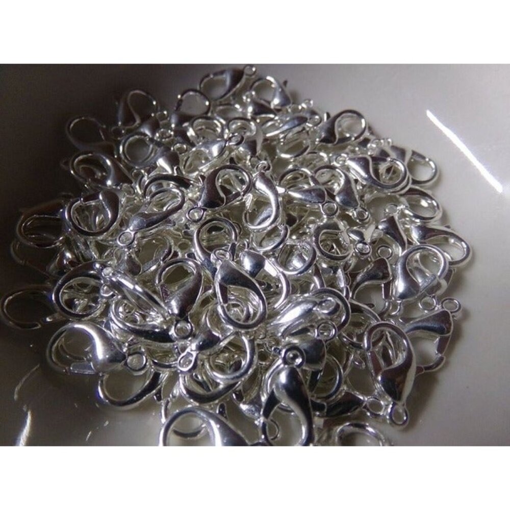 Silver Plated Lobster Clasps